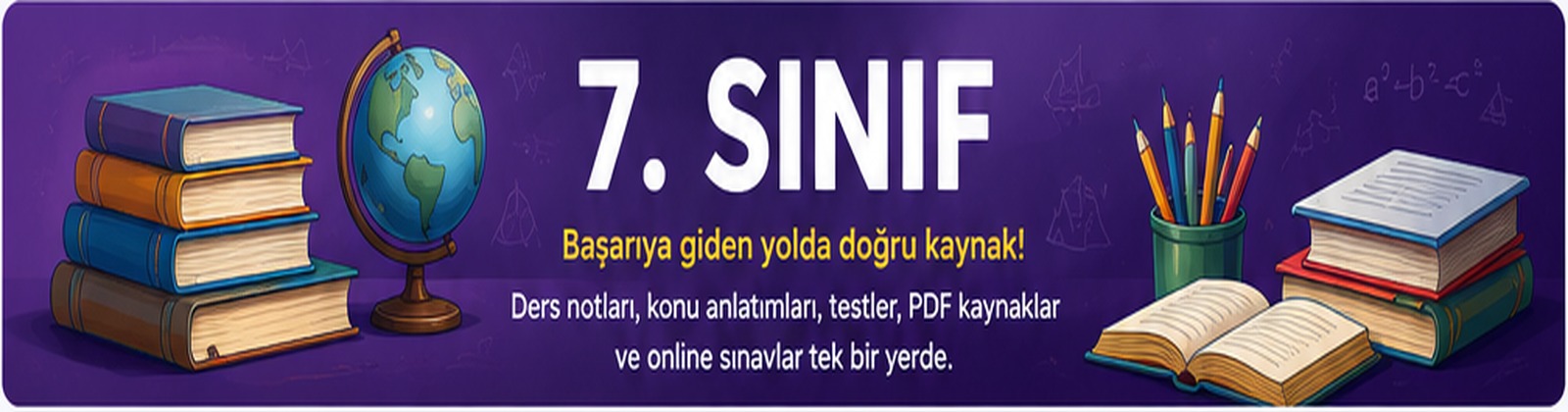 7. Sınıf Kaynakları