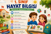1. Sınıf Hayat Bilgisi Yazılısına Hazırlık ve Öğrenme Rehberi
