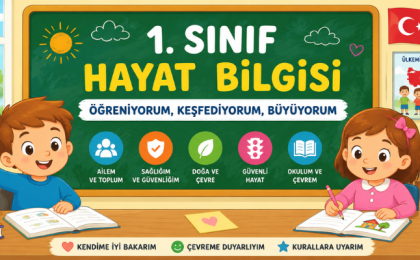 1. Sınıf Hayat Bilgisi Çalışma Kağıdı Hakkında Kısa Bilgilendirme
