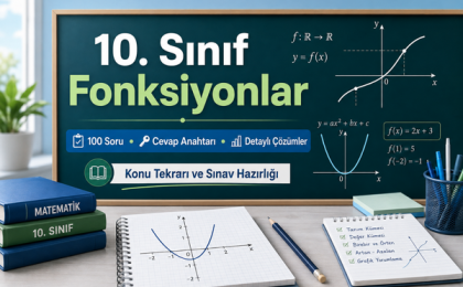 10. Sınıf Fonksiyonlar – 100 Soruluk Çalışma Hakkında
