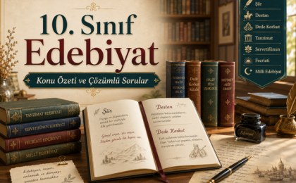 10. Sınıf Türk Dili ve Edebiyatı 2026-2027 Konu Özeti ve Çözümlü Sorular
