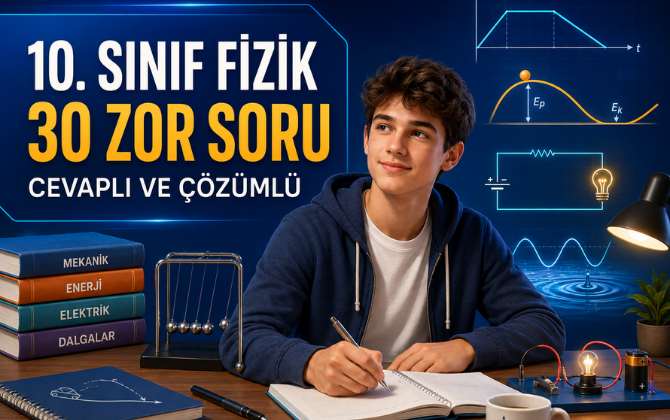 10. Sınıf Fizik Zor Soruları Hakkında Konu Açıklaması