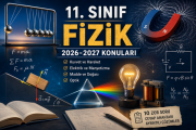 11. Sınıf Fizik 2026-2027 Konu Özeti ve Çözümlü Sorular