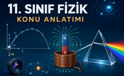 11. Sınıf Fizik Yazılısına Hazırlık: Kuvvet ve Hareket, Elektrik ve Manyetizma, Optik