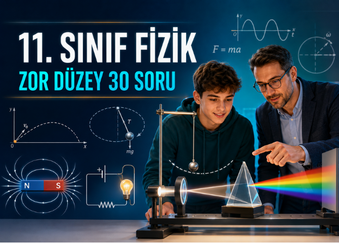 11. Sınıf Fizik Zor Düzey Soruları Konu Açıklaması