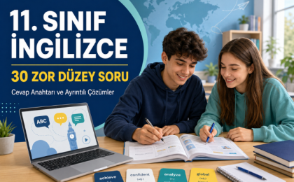 11. Sınıf İngilizce Zor Düzey Soru Çalışması Konu Açıklaması