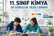 11. Sınıf Kimya Yazılı Sınavında Öğrencileri Bekleyen Konular