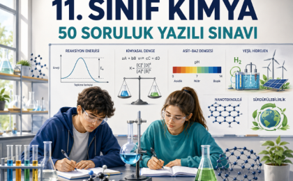 11. Sınıf Kimya Yazılı Sınavında Öğrencileri Bekleyen Konular
