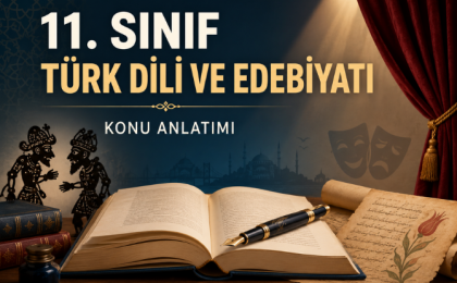 11. Sınıf Türk Dili ve Edebiyatı Yazılı Sınavı Konu Anlatımı