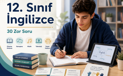 12. Sınıf İngilizce Zor Sorular Konu Açıklaması