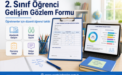 2. Sınıf Öğrenci Gelişim Gözlem Formu