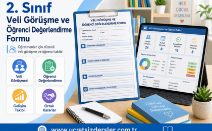 2. Sınıf Veli Görüşme ve Öğrenci Değerlendirme Formu