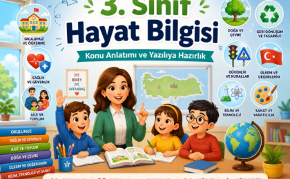 3. Sınıf Hayat Bilgisi Yazılı Sınavı Konu Anlatımı