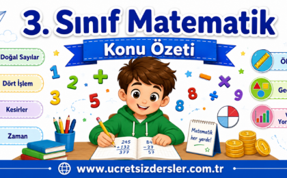 3. Sınıf Matematik Çalışma Kağıdı