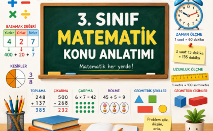3. Sınıf Matematik Yazılı Sınavı Konu Anlatımı