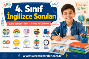 4. Sınıf Yabancı Dil (İngilizce) Testi – Kısa Konu Bilgilendirme