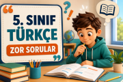 5. Sınıf Türkçe Zor Sorular Konu Açıklaması