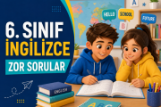 6. Sınıf İngilizce Zor Sorular Konu Açıklaması