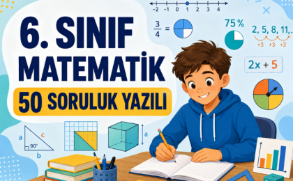 6. Sınıf Matematik Yazılısında Öğrencilerimizi Bekleyen Konular