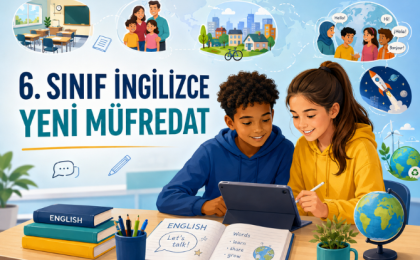 6. Sınıf İngilizce Yeni Müfredat Konuları ve Kazanımları Soruları