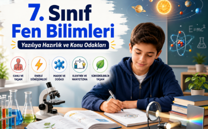 7. Sınıf Fen Bilimleri Yazılı Sınavına Hazırlık ve Konu Odakları