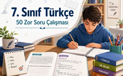 7. Sınıf Türkçe 50 Zor Soru – Konu Açıklaması