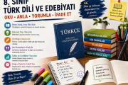 8. Sınıf Türkçe Yazılısında Başarı İçin Temel Beceriler ve Öğrenme Alanları