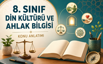 8. Sınıf Din Kültürü ve Ahlak Bilgisi Konu Anlatımı: Yazılıya Hazırlık