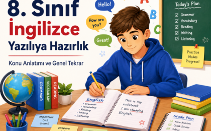 8. Sınıf İngilizce Yazılı Sınavı Konu Anlatımı – 10 Ünite Genel Tekrar