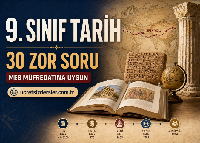 9. Sınıf Tarih Zor Sorular Konu Açıklaması