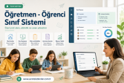 Ücretsiz Dersler’de Öğretmen–Öğrenci Sınıf Sistemi Açıldı: Özel Sınıf, Ders, Sınav ve Çalışma Gönderme Dönemi