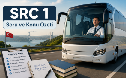 SRC 1 Uluslararası Yolcu Taşımacılığı Konu Özeti