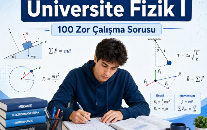 Üniversite Fizik I – 100 Zor Soru İçin Konu Özeti