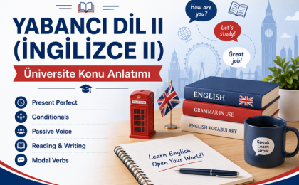Yabancı Dil II (İngilizce II) Konu Özeti