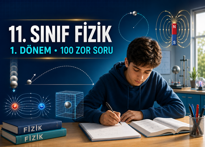 11. Sınıf Fizik Birinci Dönem Konuları ve Sınava Hazırlık Rehberi