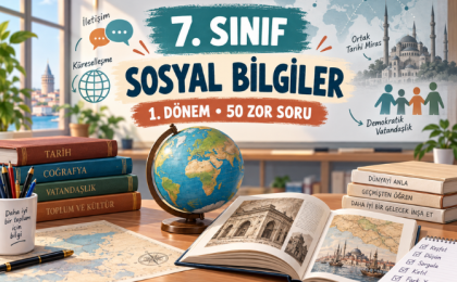 7. Sınıf Sosyal Bilgiler Birinci Dönem Konu ve Sınav Rehberi