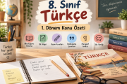 8.Sınıf Türkçe 1 Dönem Yazılı Soruları